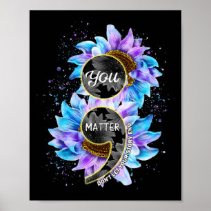 Jij Preventie van Zelfmoord Bewustzijn Semicolon Z Poster