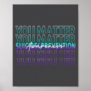 Jij Preventie Zelfmoordbewustzijn Geestelijke Gezo Poster