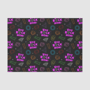 Jij Rock Ma Gemstone Pattern Tissuepapier