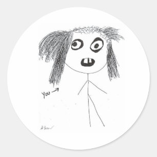 Jij Ronde Sticker