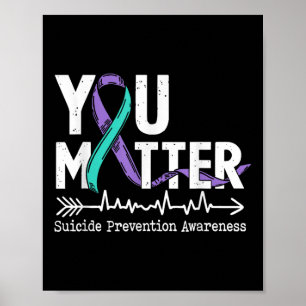 Jij Semicolon Suicidepreventiebewustzijn Week Poster