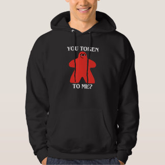 Jij Token naar Mij Meeple in Zonnebril Bordspel Hoodie