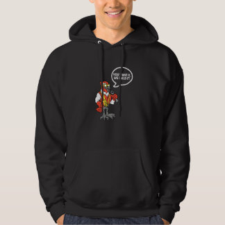 Jij wilt het wij bouwen het Vogel Bouwvakker  Hoodie