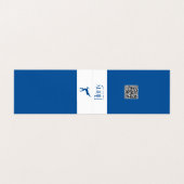 JILANY FOLDED Visitekaartje (Binnenkant ongevouwen)