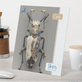 JILANY RECLAMEBORD MET VOETSTUK