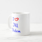 jill biden Mug (Devant gauche)