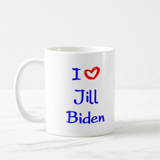 jill biden Mug (Gauche)