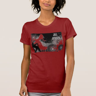 Jill Jensen red t-shirt
