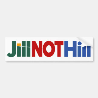 Jill NOT Hill Bumpersticker