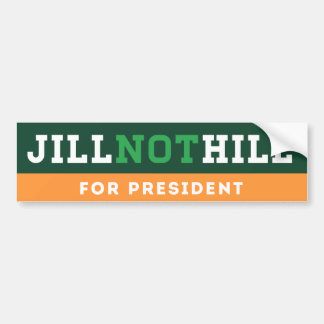 Jill Not Hill Bumpersticker