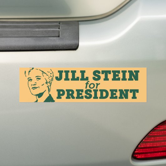 Jill Stein 2024 Bumpersticker (Op auto)