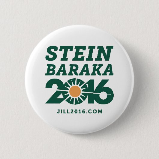 Jill Stein-Ajamu Baraka Button 2016 (Voorkant)