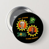 Jill Stein / Ajamu Baraka Ronde Button 7,6 Cm (Voorkant /achterkant)
