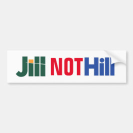 Jill Stein anti-Hillary Sticker