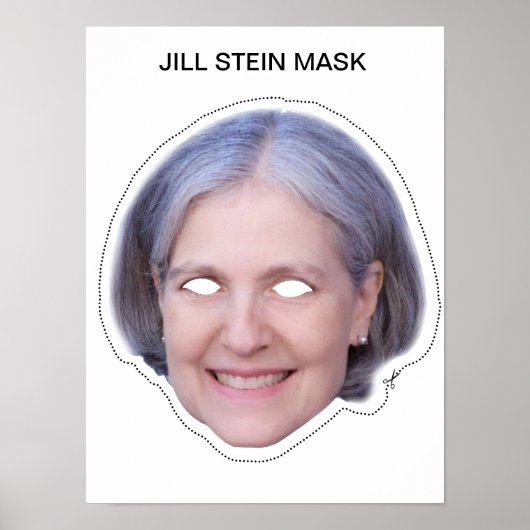 Jill Stein Mask Poster (Voorkant)