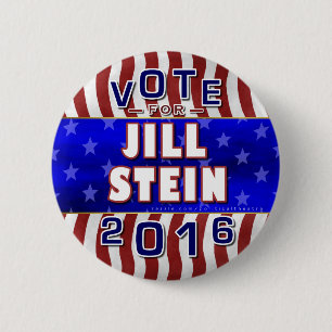 Jill Stein President 2016 Verkiezingsgroene partij Ronde Button 5,7 Cm