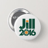 Jill Stein voor de Button President 2016 (Voorkant /achterkant)