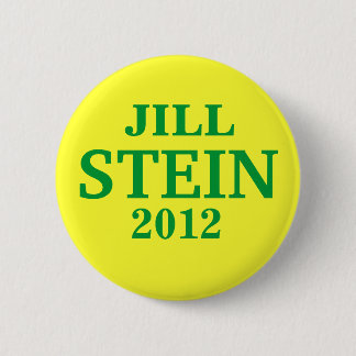 Jill STEIN VOOR PRESIDENT 2012 Ronde Button 5,7 Cm
