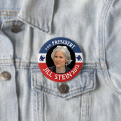 Jill Stein voor President 2012 Ronde Button 7,6 Cm (In situ)