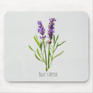 Jilly's Botanische Lavender Waterverf Muismat