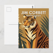 Jim Corbett National Park India  Briefkaart (Voorkant / Achterkant)