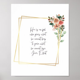 Jim Elliot Quote Print