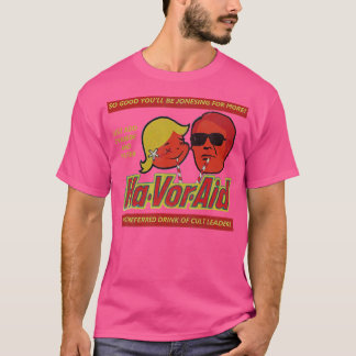 Jim Jones Flavour Aid Cult Juice  Retro T-shirt