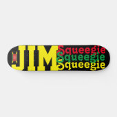 JIM SQUEEEGIE 7 3/4" Planche de Skateboard (Horz)