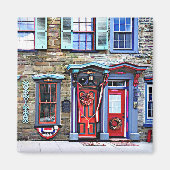 Jim Thorpe PA - Fancy Deuren en Vensters Magneet (Voorkant)