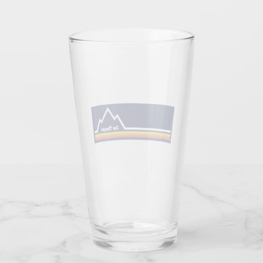Jim Thorpe Pennsylvania Glas (Achterkant)