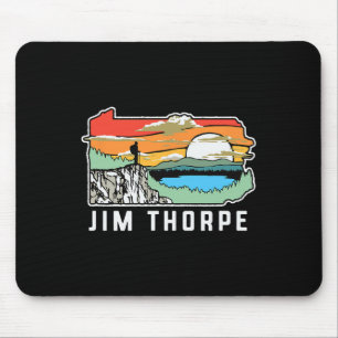 Jim Thorpe Pennsylvania Natuur Buiten Wandelen Muismat