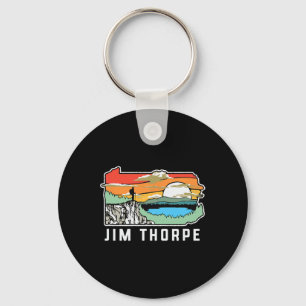 Jim Thorpe Pennsylvania Natuur Buiten Wandelen Sleutelhanger