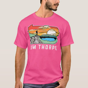Jim Thorpe Pennsylvania Natuur Outdoor Wandelen T-shirt