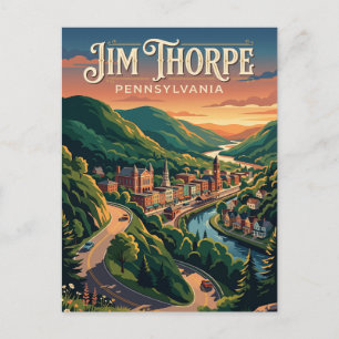 Jim Thorpe VS Briefkaart