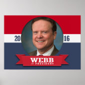 JIM WEBB 2016 POSTER (Voorkant)