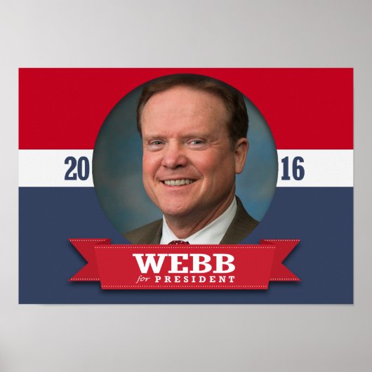 JIM WEBB 2016 POSTER (Voorkant)