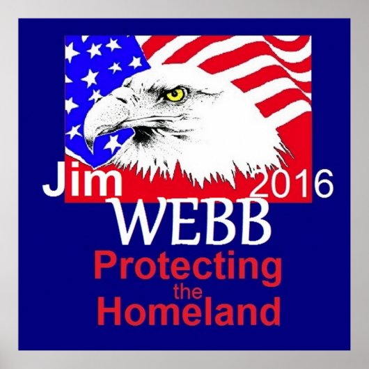 Jim WEBB 2016 Poster (Voorkant)