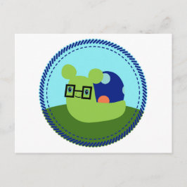 JimBob Snail-Briefkaart Briefkaart