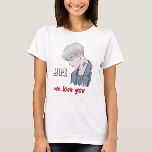 Jimin T-Shirt (Voorkant)