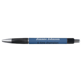 Jimmie Johnson six-time champions pen