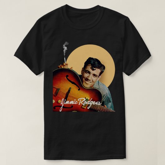 Jimmie Rodgers Classic CountryTribute T-shirt (Design voorkant)