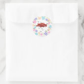Jimmy Buffett het man, Ronde Sticker (Tas)