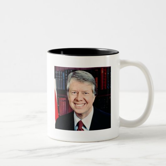 Jimmy Carter 39 Tweekleurige Koffiemok (Rechts)