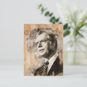 Jimmy Carter Briefkaart (Staand voorkant)