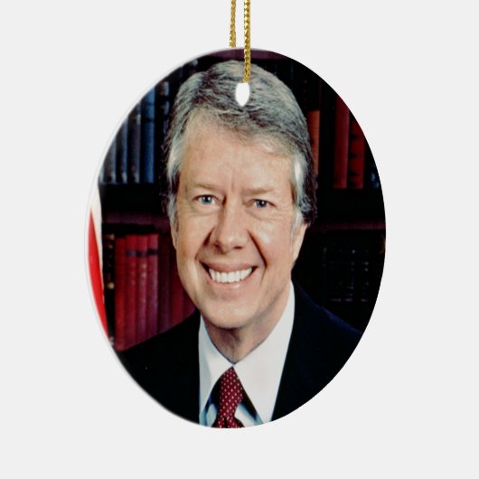 Jimmy Carter Keramisch Ornament (Rechts)