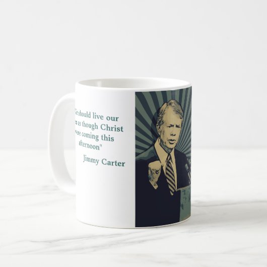 Jimmy Carter Koffiemok (Voorkant links)