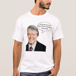 Jimmy Carter niet meer het ergste President T-shirt