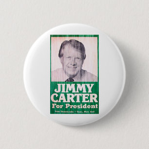 Jimmy Carter Ronde Button 5,7 Cm