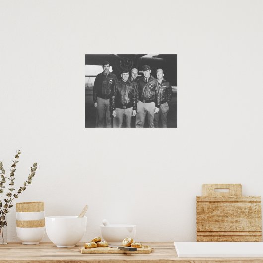 Jimmy Doolittle en Zijn Crew Poster (Keuken)