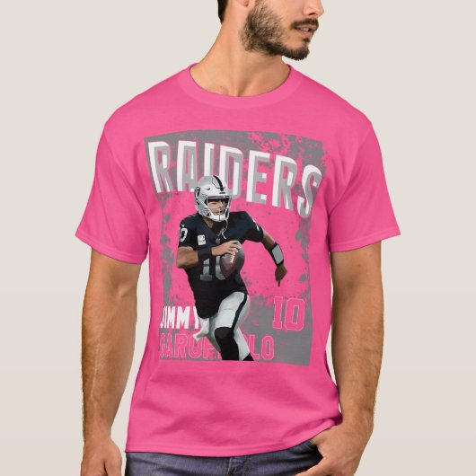 Jimmy Garoppolo Raiders 10 T-shirt (Voorkant)